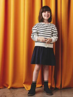 Vertbaudet Vertbaudet Mädchen Kleid mit em Oberteil – Produktbild 1 von 1