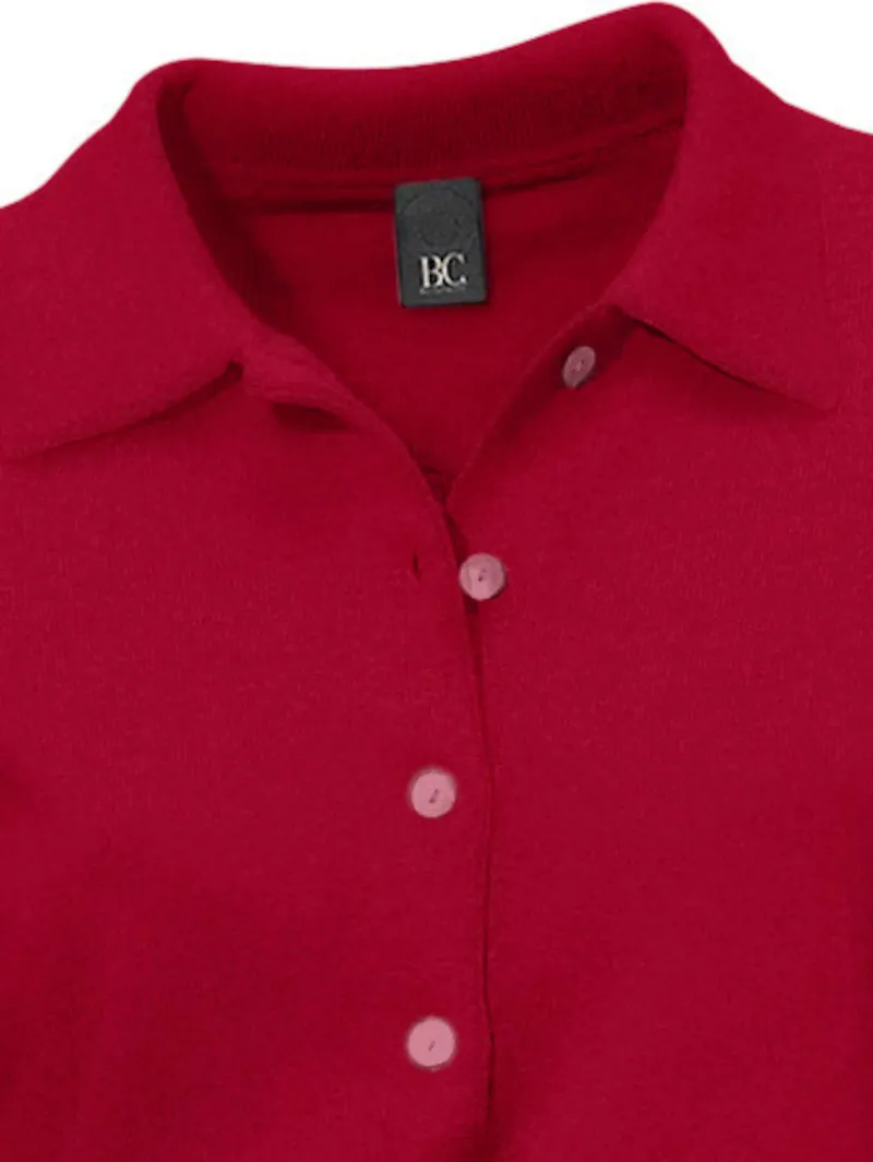 heine Polopullover rot, Rot, – Produktbild 3 von 3