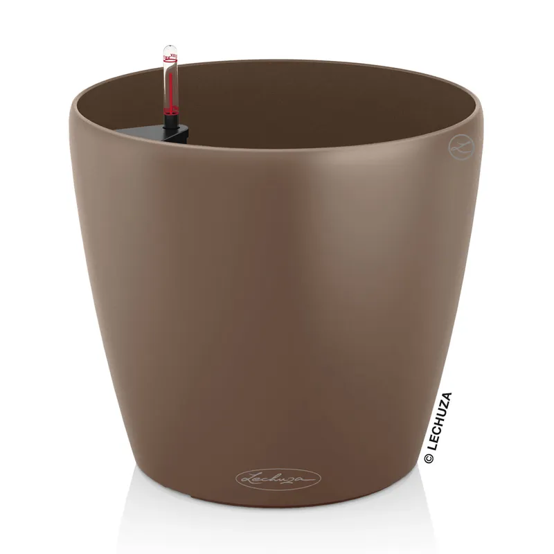 Lechuza® Lechuza® 'Classico Color 43', muskat, ca. Ø 42 x H 39,5 cm, Braun, – Produktbild 1 von 1