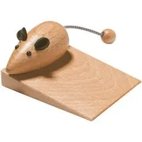 Türstopper "Maus" aus Buche, FSC, 7 x 10 x 4,5 cm – Produktbild 1 von 1