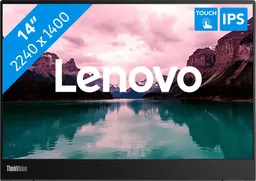 Lenovo Lenovo ThinkVision M14t Gen 2 - LED-Monitor - 35.6 cm (14") – Produktbild 1 von 1