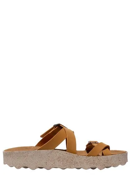 ASPORTUGUESAS ASPORTUGUESAS Damen Sandale Capri, Camel, – Produktbild 3 von 4