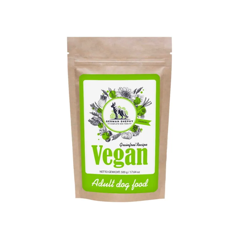 Balloony.pet Balloony.pet German Shephy Hundefutter Vegan Protein 500 g – Produktbild 1 von 2