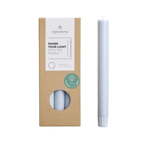 Originalhome Originalhome Gute Stabkerzen für bewusste Geschenke - paraffinfrei & vegan, Blau (sky), – Produktbild 1 von 3
