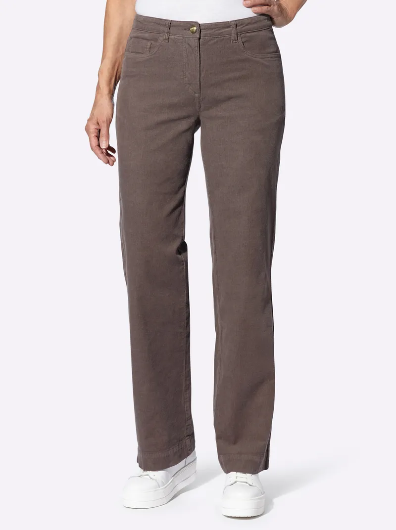 Witt Cordhose, Dunkeltaupe, – Produktbild 1 von 2