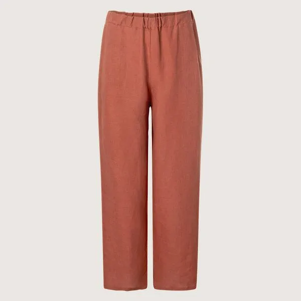 Frija Omina Frija Omina Bio-Hanfhose Lola in Leinenbindung, Rost (orange), – Produktbild 1 von 3