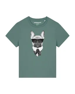 watapparel watapparel T-Shirt Frauen Ein fescher Hund – Produktbild 1 von 1