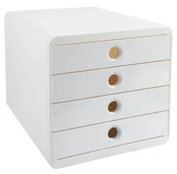Exacompta Exacompta Schubladenbox "Pop Box AutentiK" DIN A4+, 4 Schubladen – Produktbild 1 von 1
