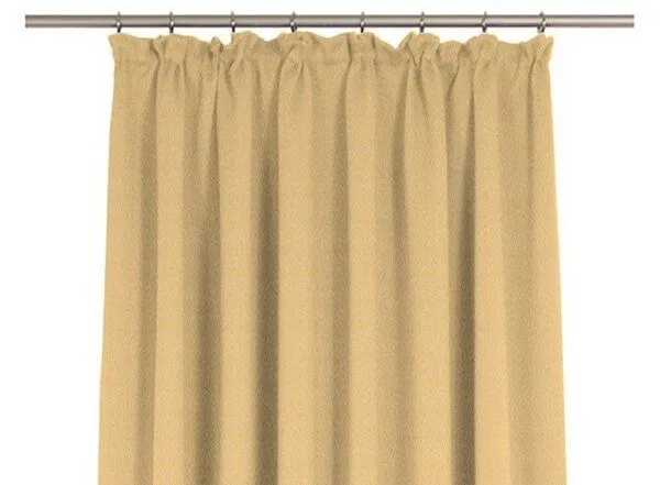 Nature by Adam Nature by Adam Vorhang aus 100% Bio-Baumwolle - Made in Germany - Graphic Ventus light, Dunkelgelb, – Produktbild 1 von 7