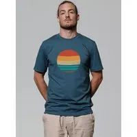 watapparel watapparel T-Shirt Retro Sunset Ocean, Stargazer, – Produktbild 1 von 1