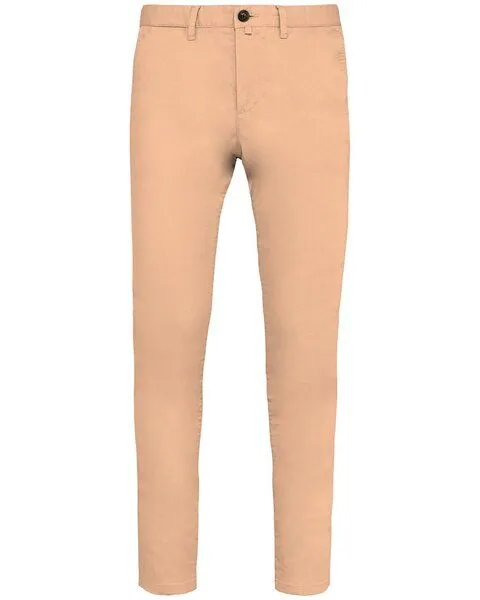 YTWOO YTWOO Herren Chinohose aus nachhaltiger Baumwolle in vielen Farbvarianten, Orange, – Produktbild 2 von 2