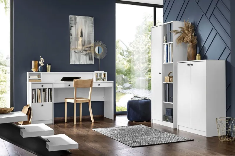 OTTO home Aktenschrank Licia viel Stauraum, Breite 81,5 cm, Weiß, – Produktbild 1 von 5