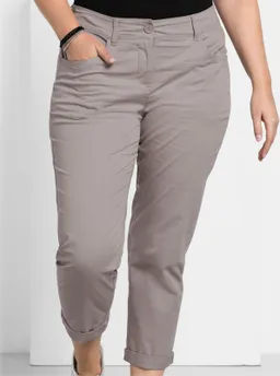 sheego 7/8-Hose silbergrau – Produktbild 1 von 1