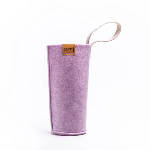 Carry Bottles Carry Bottles Carry Sleeve Filztasche 0.7l, Magnolie, – Produktbild 1 von 4