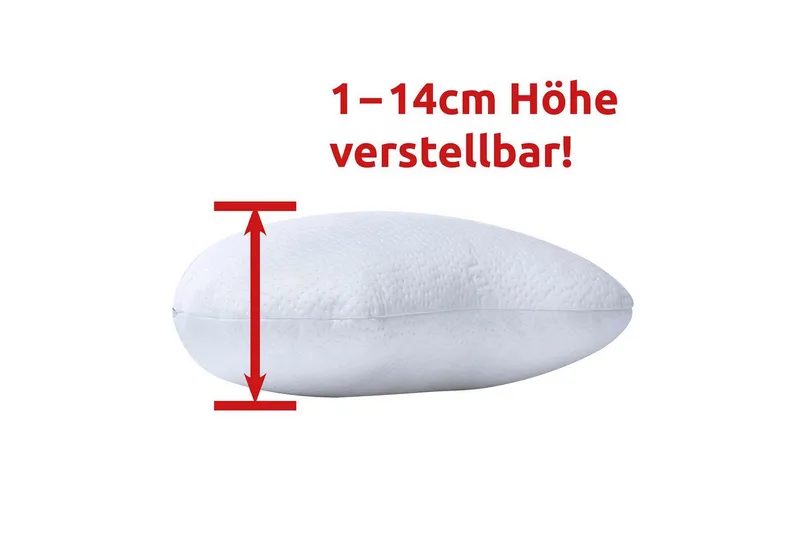 Nachtwaechter Schlafprodukte GmbH & Co. KG Schnarchstopper CPAP- und Seitenschläfer-Komfort Kissen LINA, 1-tlg. – Produktbild 2 von 4