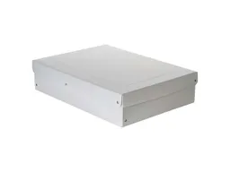 Falken 5 Falken Aufbewahrungsboxen "PureBox", 1200 g/m², DIN A3, 10 cm Höhe, weiß – Produktbild 1 von 1