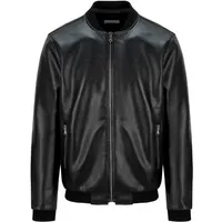 Will's Vegan Store Will's Vegan Store Herren vegan Bomberjacke Schwarz, Schwarz, – Produktbild 2 von 3