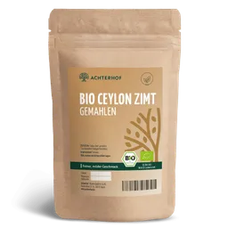 vom Achterhof Bio Ceylon Zimt gemahlen (100g) – Produktbild 1 von 1
