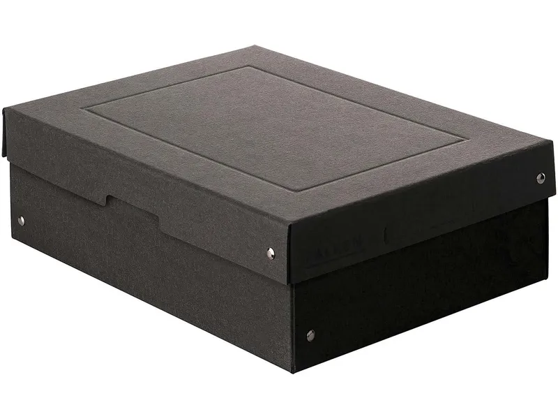 Falken Falken Aufbewahrungsbox 'PURE Box' Black, DIN A4, 100 mm Höhe – Produktbild 1 von 1