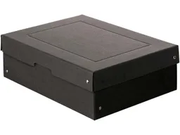 Falken Falken Aufbewahrungsbox 'PURE Box' Black, DIN A4, 100 mm Höhe – Produktbild 1 von 1