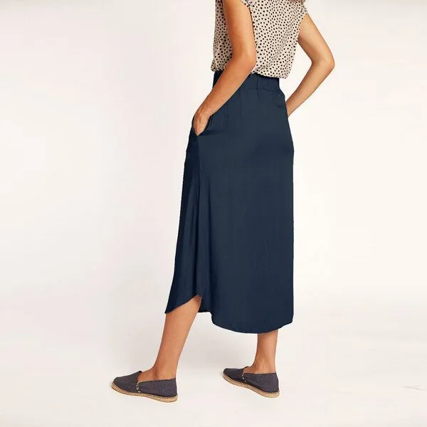 WiDDA berlin WiDDA berlin Rock JULIP aus TENCEL in verschiedenen Farben, Navy, – Produktbild 2 von 2