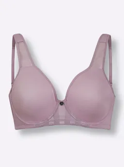 wäschepur T-Shirt-BH mit Bügel mauve – Produktbild 1 von 1