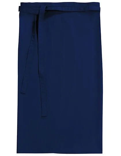 CG Workwear Servierschürze Schürze CG Workwear Bistro Apron Roma 80 GreeNature, Navy, – Produktbild 2 von 2