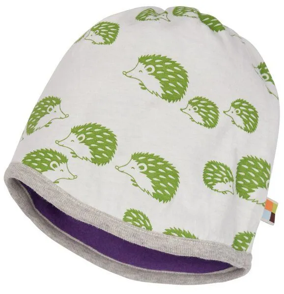 loud + proud loud + proud Baby & Kinder Mütze Wollfleece, GOTS-zertifiziert, Violet(lila), – Produktbild 1 von 3