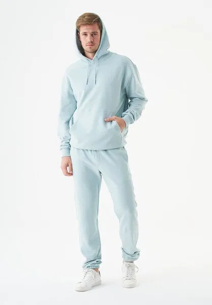 ORGANICATION ORGANICATION ESSENTIALS-PARS- Soft Touch Sweathose aus Bio-Baumwolle, Mint blue, – Produktbild 2 von 4