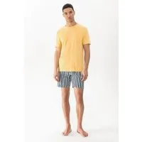 mey Mey Herren Schlafanzug Pyjama kurz "Sun Stripes" Made-in-Green – Produktbild 1 von 1