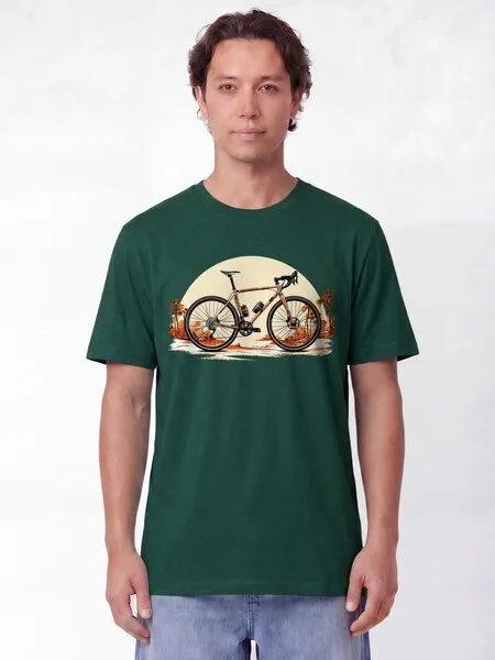 watapparel watapparel T-Shirt Unisex Gravelbike, Glazed green, – Produktbild 2 von 2