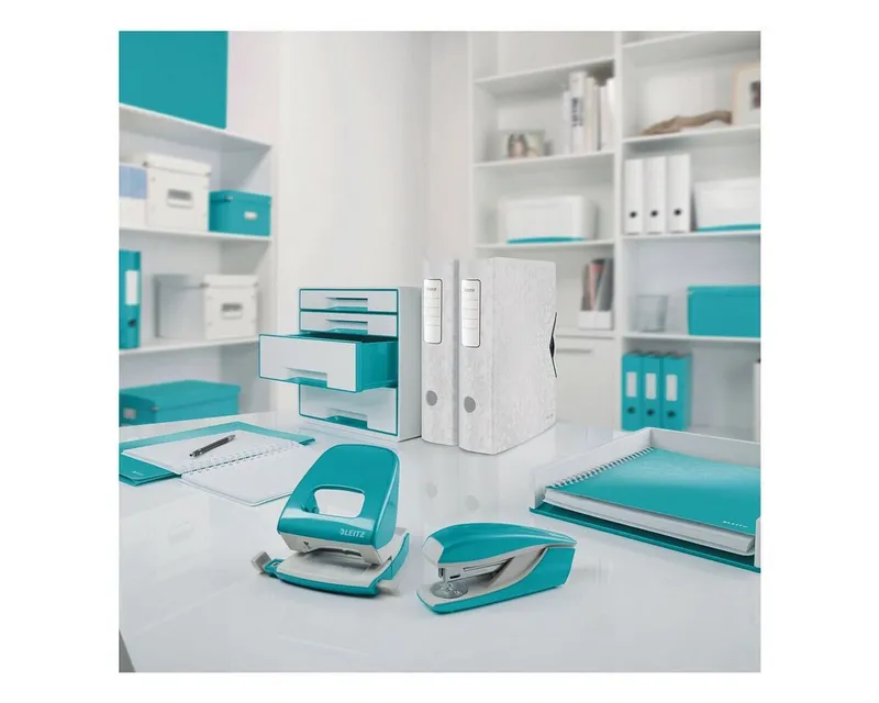 Leitz Leitz Collegeblock WOW 4641, A5, mit PP-Einband, Blau, – Produktbild 7 von 8
