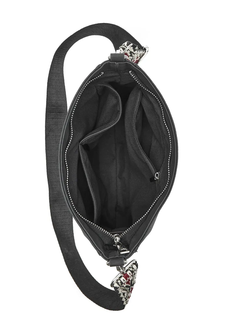 Vivance Umhängetasche schwarz, Schwarz, – Produktbild 1 von 3