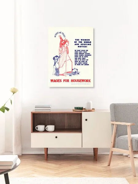 Photocircle Photocircle Poster / Leinwandbild - In this we trust : the women of the world are serving notice! – Produktbild 3 von 4