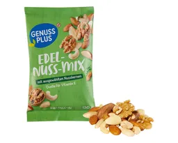 GENUSS PLUS Nüsse, 150 g, vegan / glutenfrei / laktosefrei – Produktbild 1 von 1