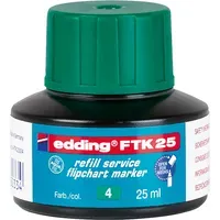 Edding Edding Nachfülltinte "FTK 25" für Flipchartmarker, 25 ml, Grün, – Produktbild 3 von 3