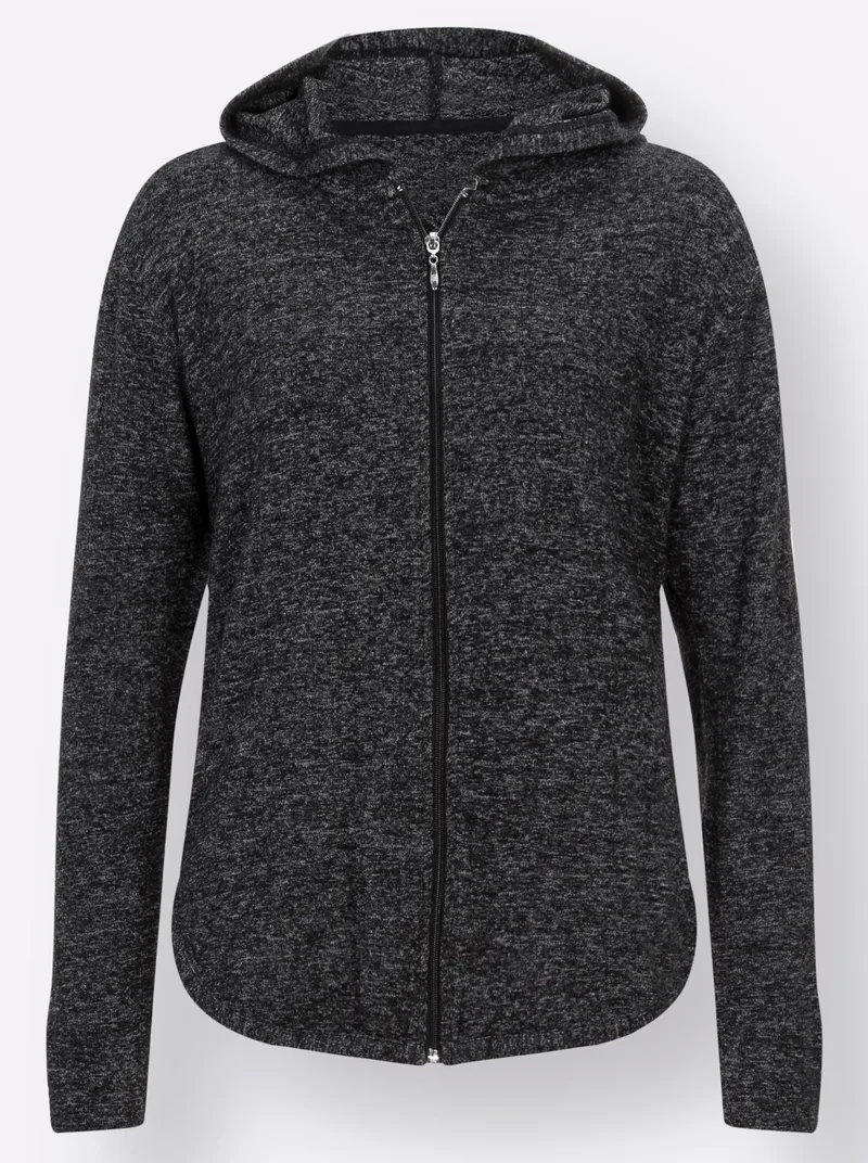 feel good Jacke anthrazit-meliert, Anthrazit-meliert, – Produktbild 1 von 2