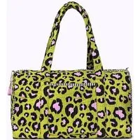 KIKOONI KIKOONI handgefertigte große Baumwolltasche "K. Shopper", Oh leo cosmic green, – Produktbild 1 von 1
