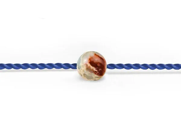 Himal Hemp Himal Hemp Wachsendes Wunschband, Azur | schlangenhaut jaspis, – Produktbild 1 von 4