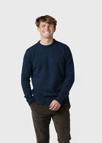 Klitmøller Collective Klitmøller Collective Strickpullover Aage knit, Navy, – Produktbild 3 von 4
