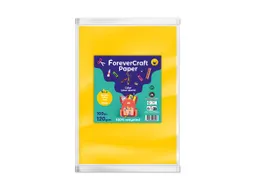 Clairefontaine 100 Blatt Tonpapier DIN A4 "forever craft paper" 120g/m² gelb – Produktbild 1 von 1