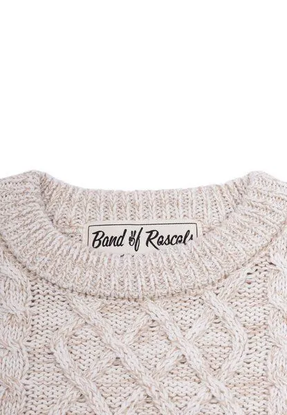 Band of Rascals Band of Rascals Cable Pullover, Beige, – Produktbild 3 von 3