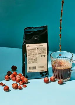 KoRo Gemahlener Kaffee mit Haselnussaroma 250 g – Produktbild 1 von 1