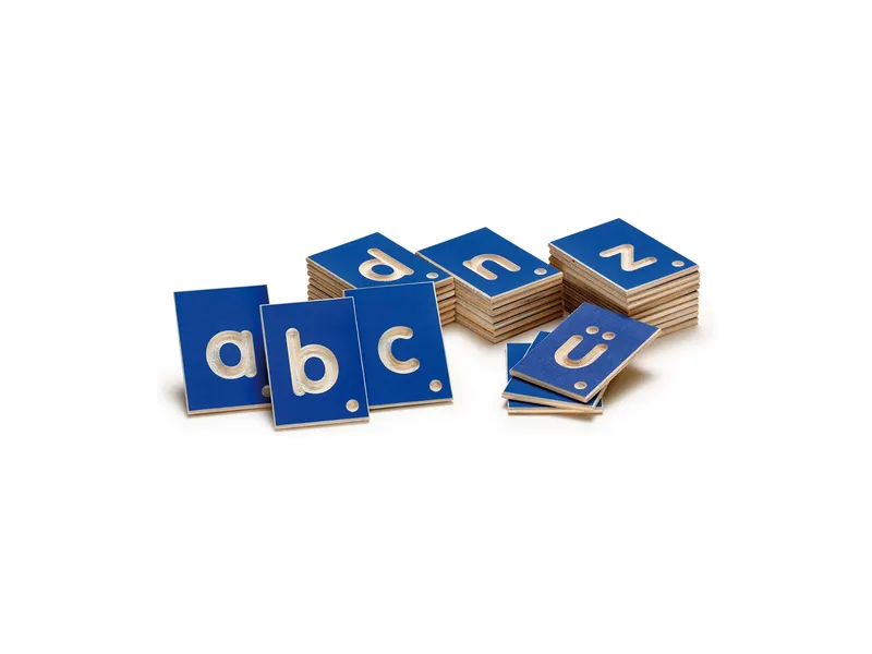 Erzi Erzi Lernspiel Kleinbuchstaben 15,2x17x4,9cm – Produktbild 2 von 2