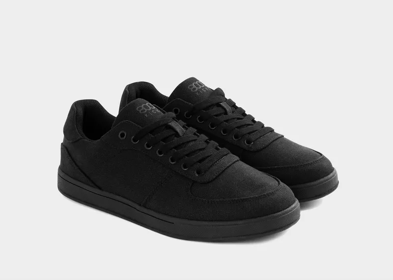 8000kicks EU 8000kicks EU Damen vegan Sneaker Seeker, Schwarz, – Produktbild 2 von 2
