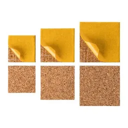 Kork-Deko Kork-Deko Stuhlgleiter | Bodenschutz | aus KORK | QUADRATISCH | 45er Pack – Produktbild 1 von 1
