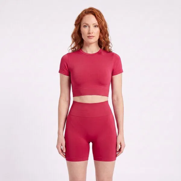 TAO Sportswear TAO Sportswear Tighty Functional Shortcutted Shirt, Teaberry, – Produktbild 1 von 3