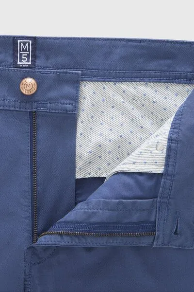 M 5 BY MEYER M 5 BY MEYER Five Pocket im Mikro Print, Blau (blau), – Produktbild 6 von 8