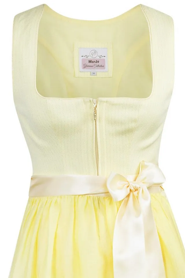 MarJo Dirndl Midi Dirndl 2tlg. - NEUTAL - pina colada – Produktbild 3 von 5