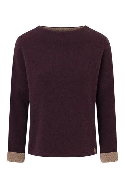 Stapf Damen Pullover Nicoletta, Cabernet, – Produktbild 1 von 2